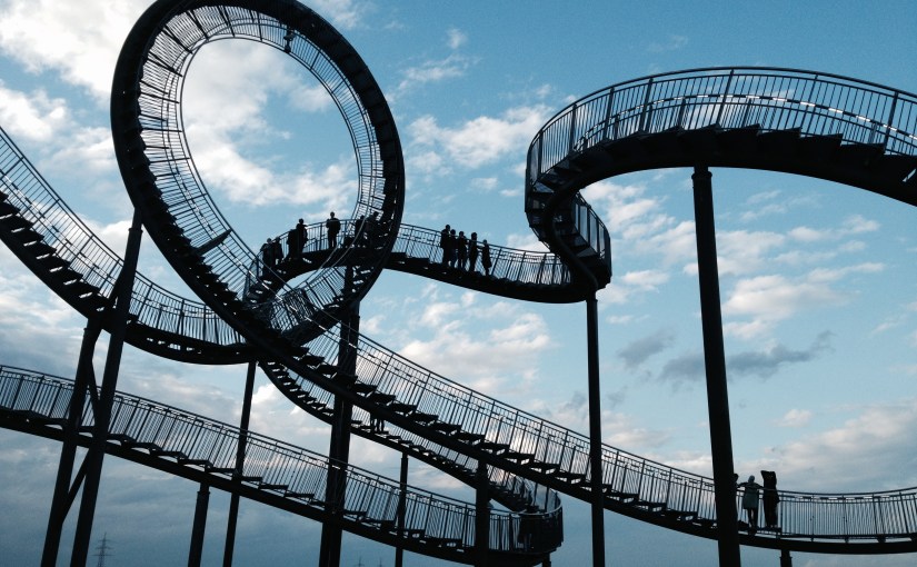 Dagdromen onder de Tiger & Turtle van&nbsp;Duisburg