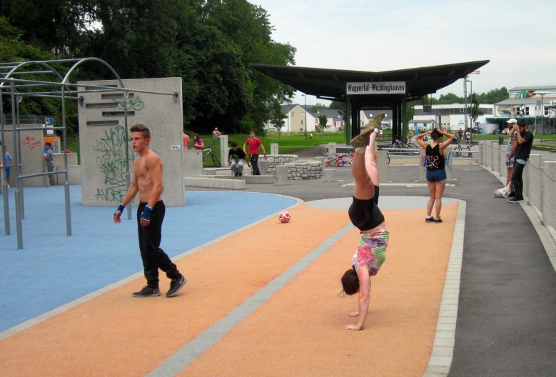 Nordbahntrasse Wuppertal, voormalig station Wichlinghausen